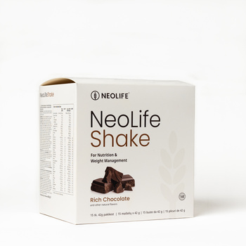 NeoLifeShake Rich Chocolate, toidukorra asendaja, šokolaadimaitseline valgujook